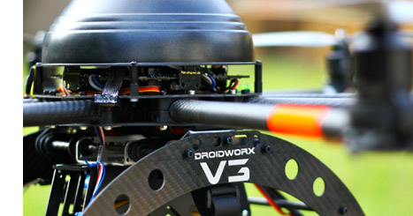 Prise de vue thermique par drone