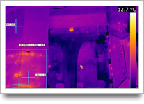 Inspection thermique de bâtiments
