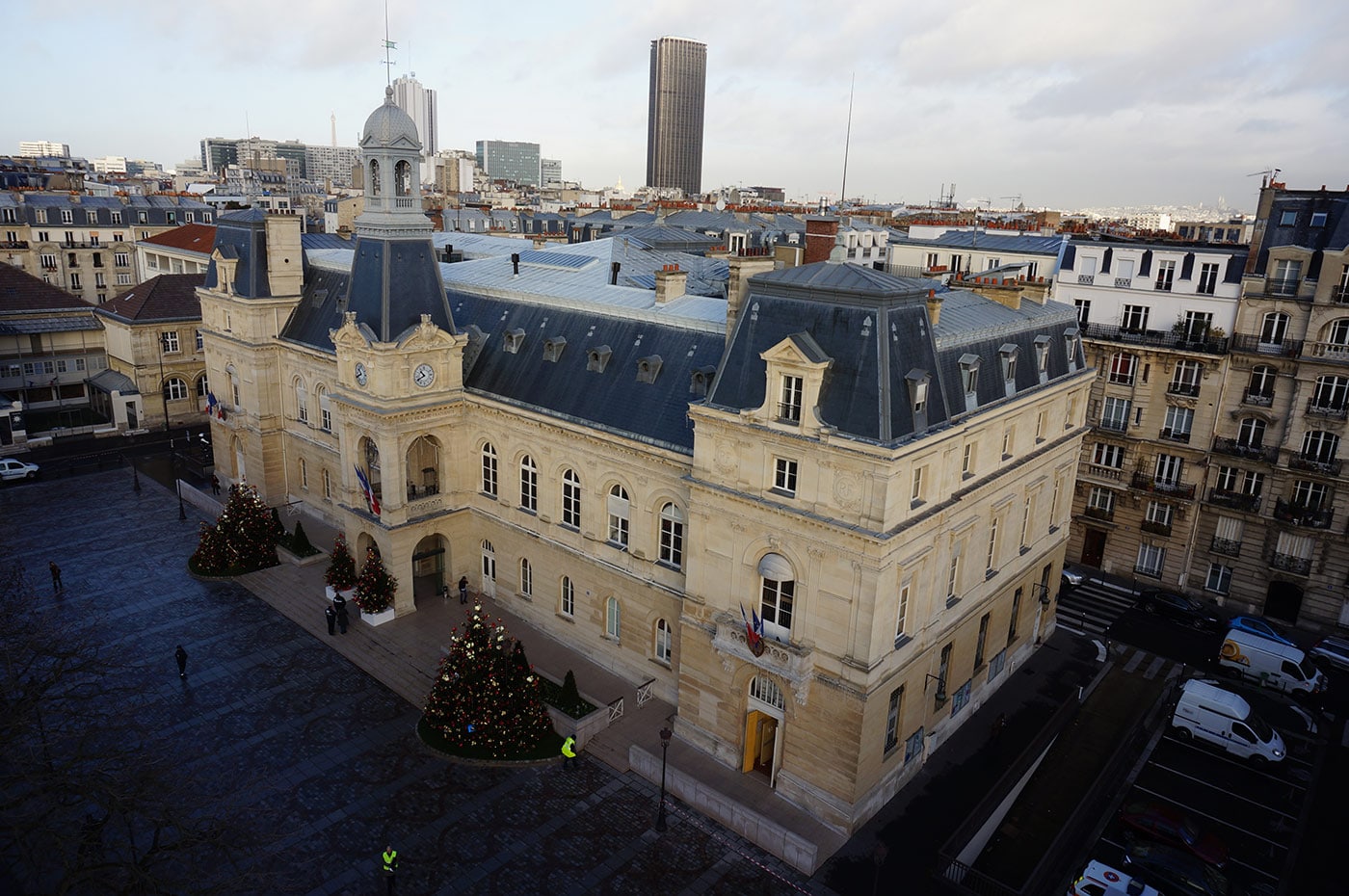 photo Mairie de Paris drone