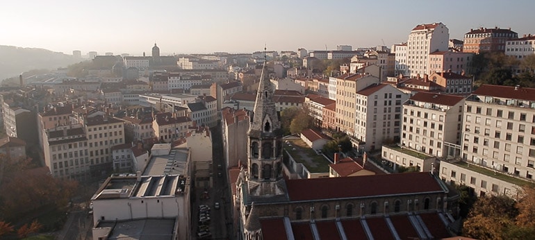 Prise de vue aérienne par drone pour série TV