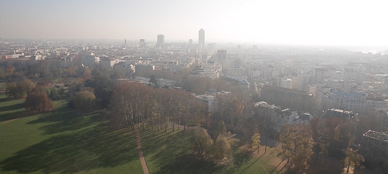 Prise de vue aérienne par drone pour série TV