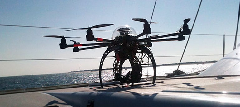 Prise de vue aérienne par drone pour série TV