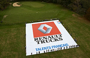 Renault Trucks vue par drone