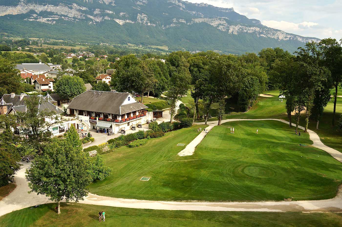 Photo aérienne drone Golf