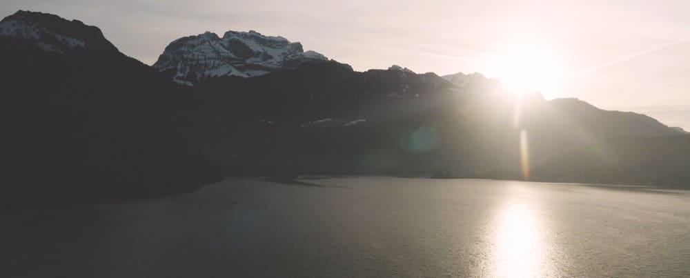 Photo du lac d'annecy