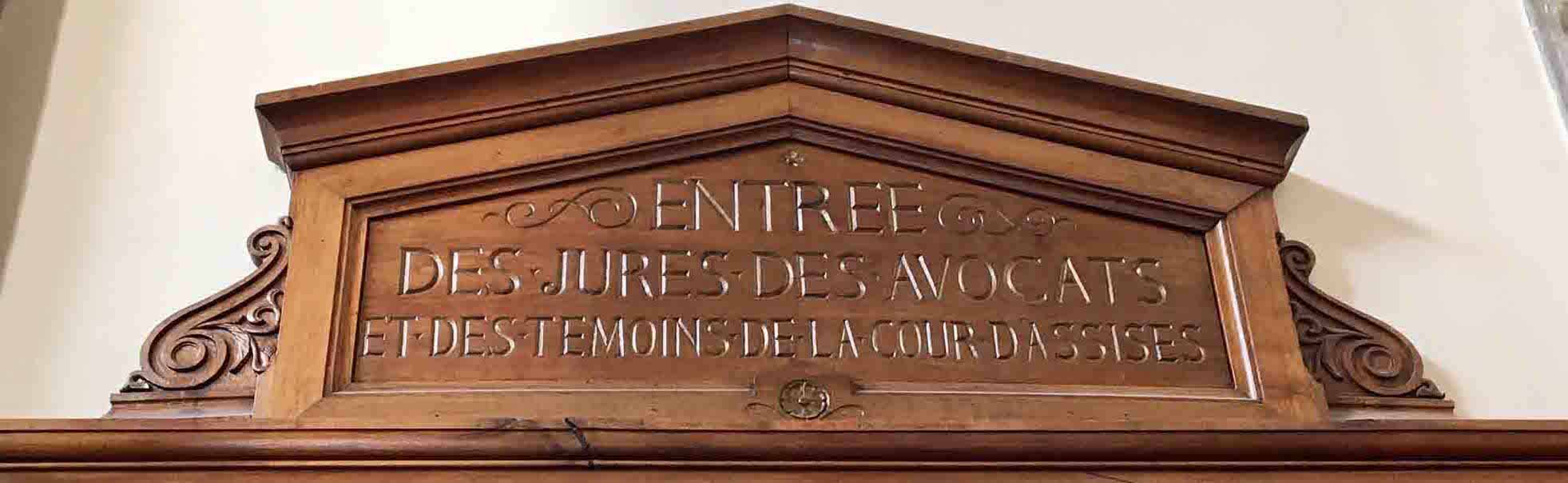 Palais de justice Lyon et cour d'assises