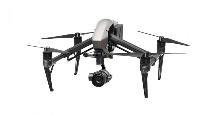 Drone inspire 2 pour photo et vidéo aérienne