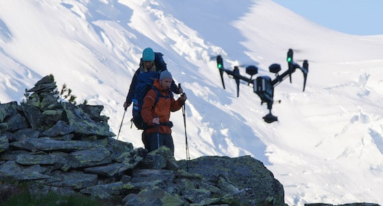 Drone pour tournage film