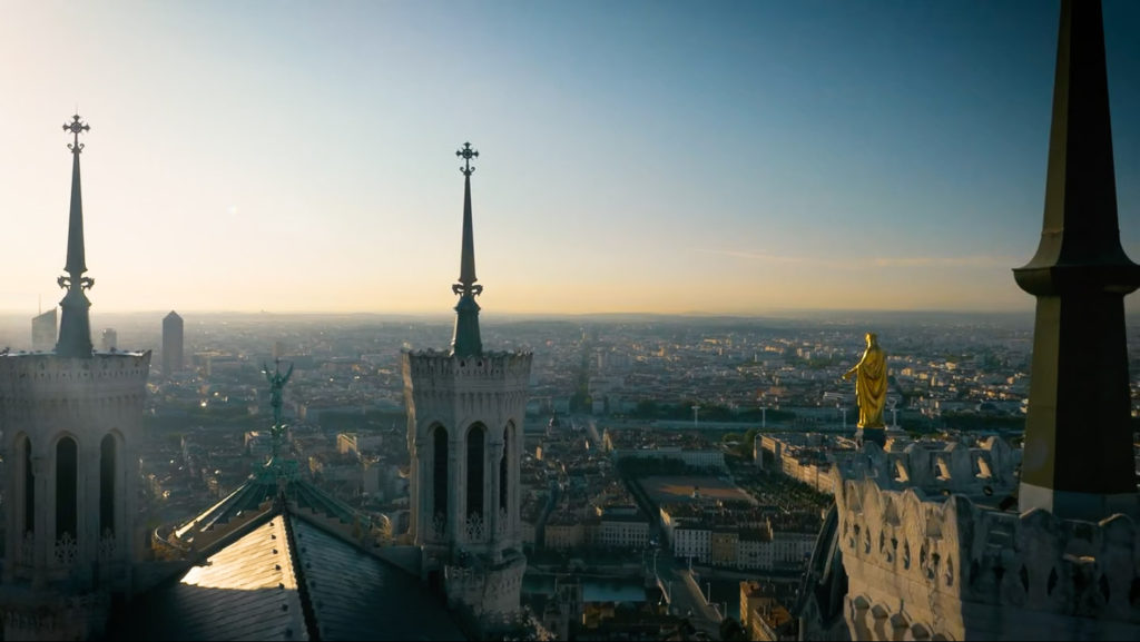 fourvière par drone pour groupama