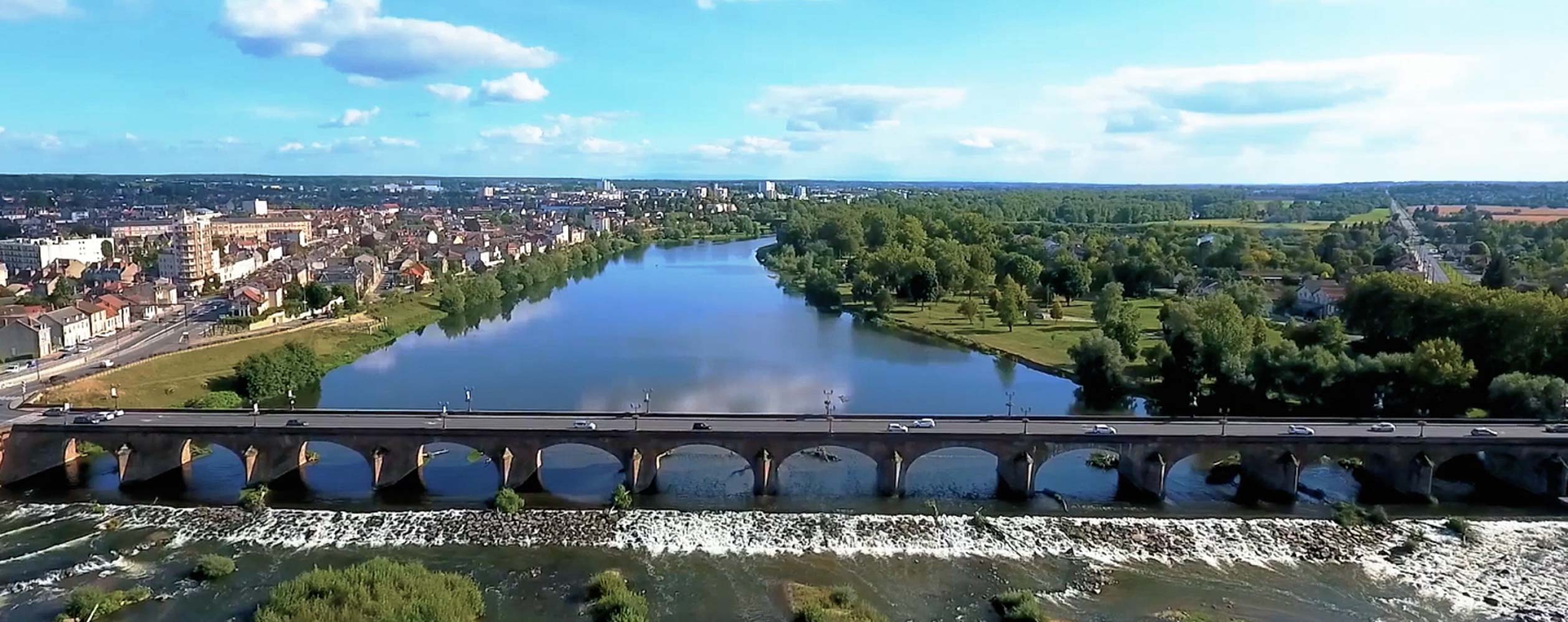 film aérien drone allier