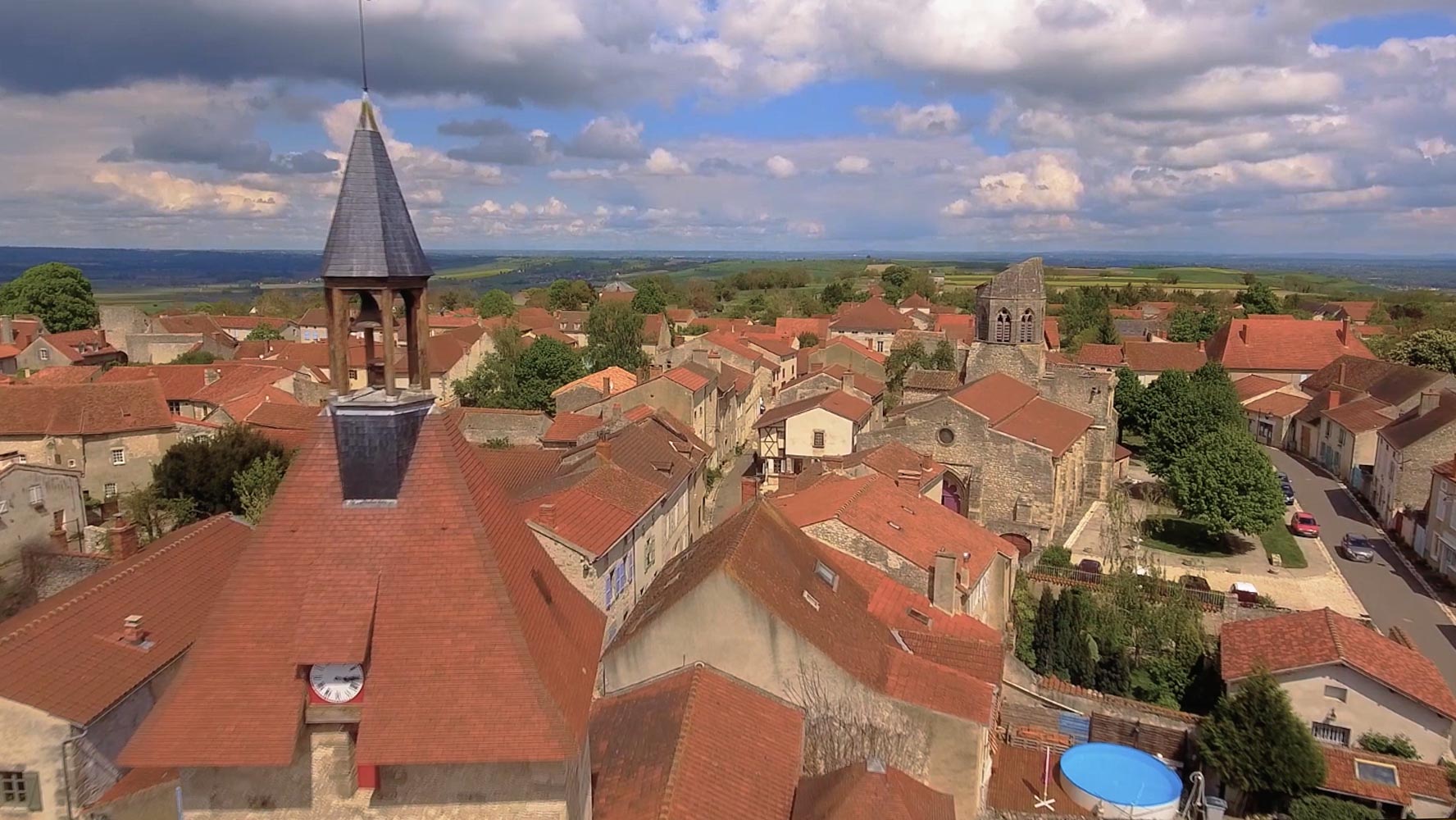 film aérien de l'allier pour groupama