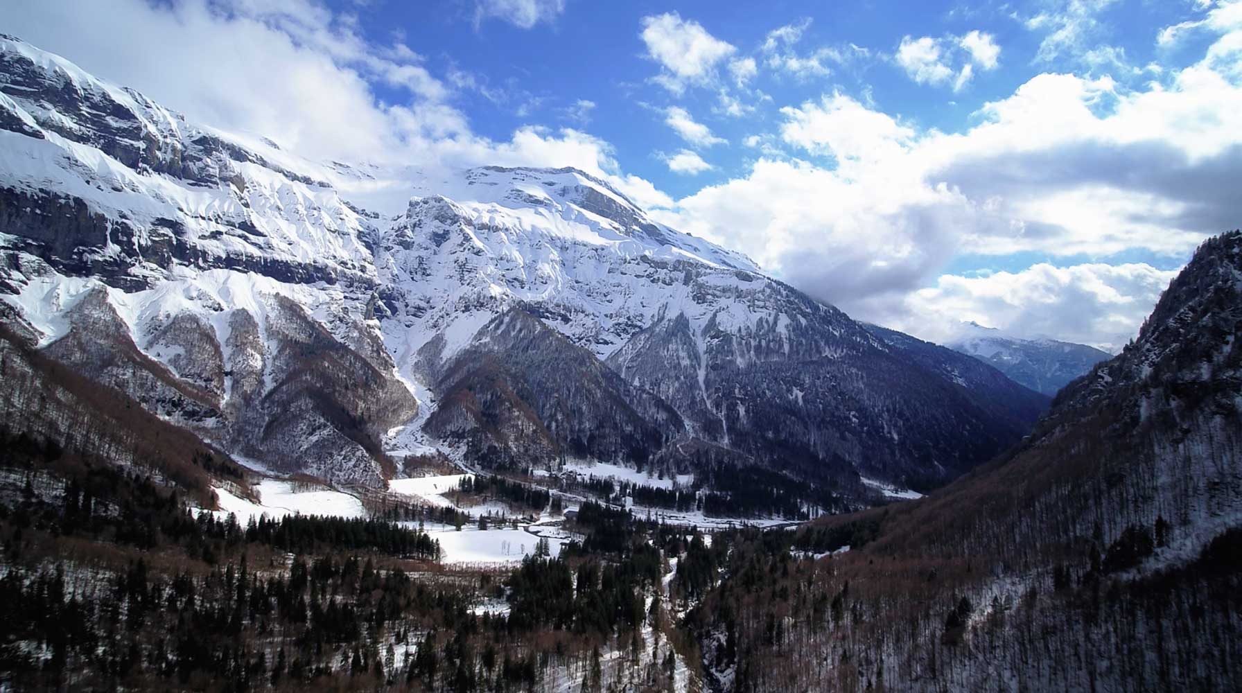 montagne drone Studiofly pour film département haute savoie