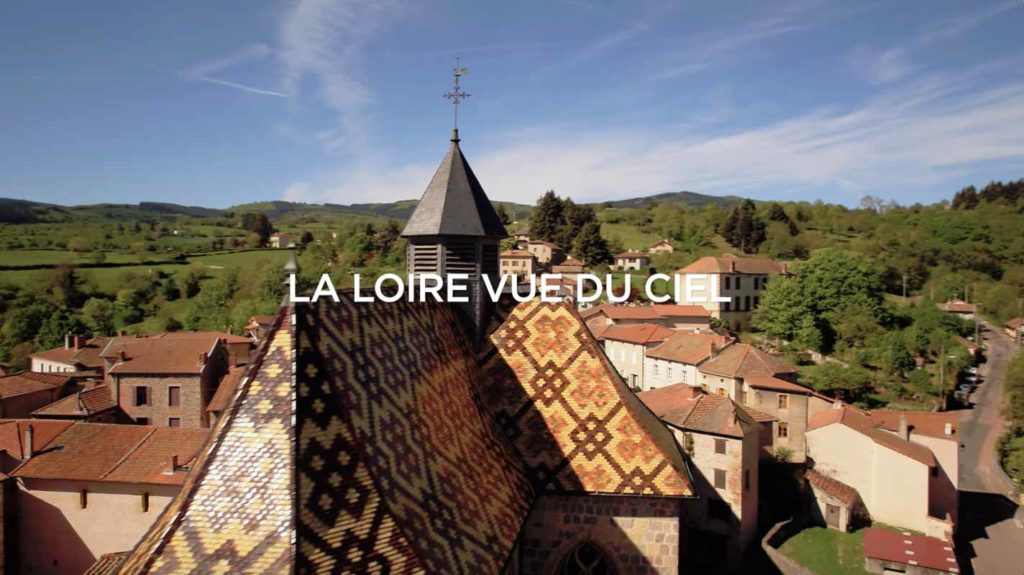 la loire vue du ciel film aérien drone