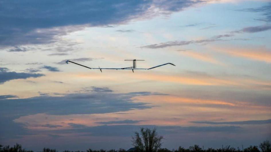 drone solaire zephyr record