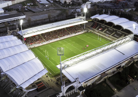 Stade de gerland par drone